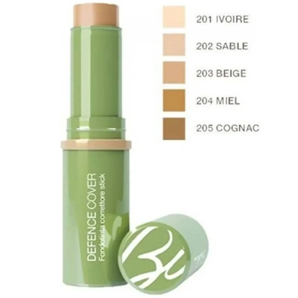 BioNike Defence Cover Corrective Stick Foundation Spf 30 10 ml 204 Miel ürün görseli 1