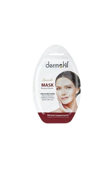 Dermokil Special Akneli Ciltler Için Tek Kullanımlık Maske ürün görseli 1