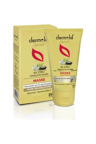 Dermokil Special Hamamelis Özü Ile Yağ Dengeleyici Maske 50 Ml For Women ürün görseli 1