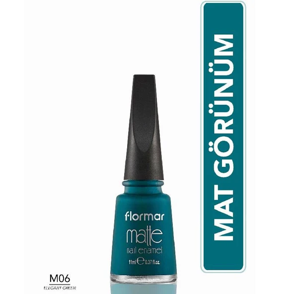 Flormar Matte Elegant Green 06 Oje ürün görseli 1