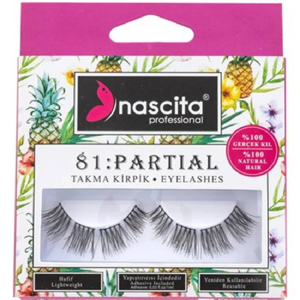 nascita Parçalı Takma Kirpikler - 81 ürün görseli 1