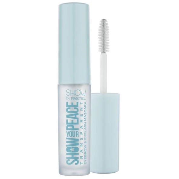Show by Pastel Show Your Peace Transparent Eyebrow & Eyelash Mascara - Transparan Kaş ve Kirpik Maskarası ürün görseli 1