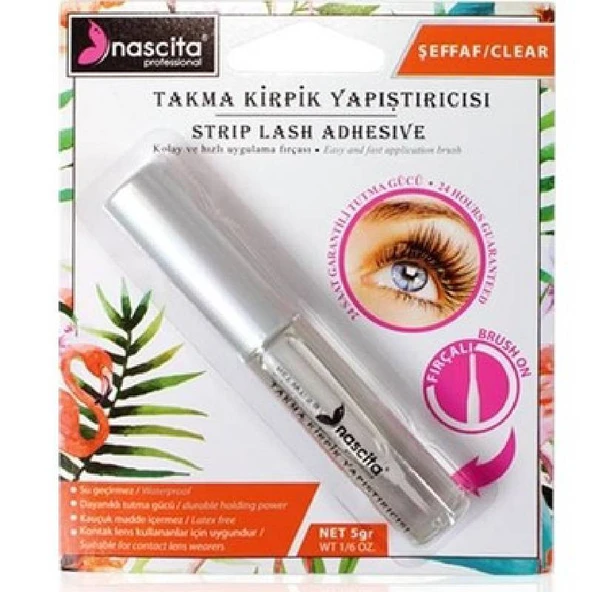nascita Şeffaf Takma Kirpik Yapıştırıcı 5 Gr. - 08 ürün görseli 1