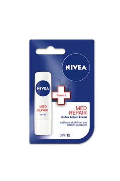 NIVEA Med Repair Onarıcı Ve Besleyici Dudak Bakım Kremi 4,8 gr ürün görseli 1