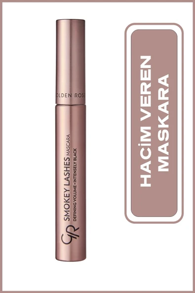 Golden Rose Smokey Lashes Mascara - Black - Hacim Veren Maskara - 8691190122409 ürün görseli 1