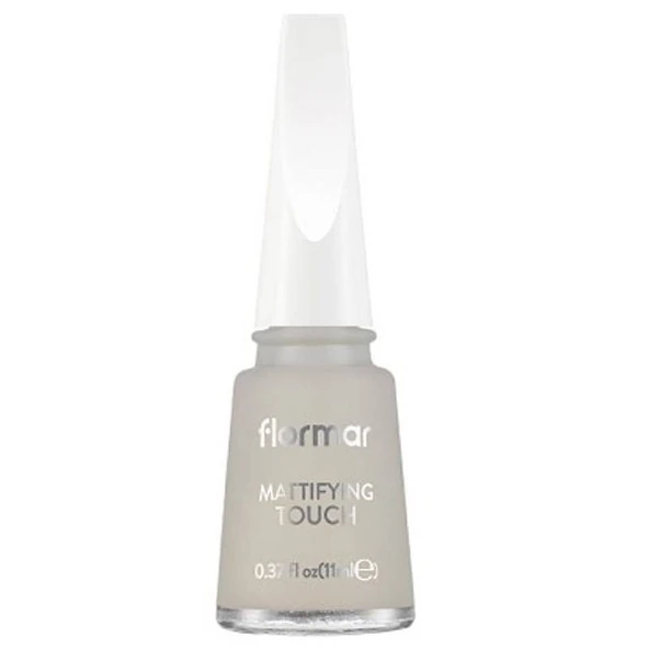 Flormar Mat Görünüm Veren Son Kat Tırnak Cilası - Mattifying Touch Top Coat - 000 - 8690604560554 ürün görseli 1