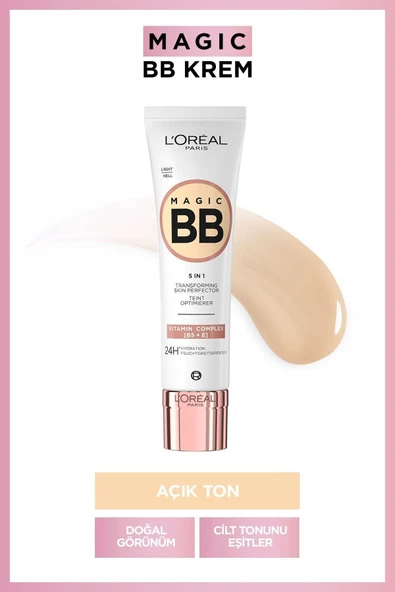L'Oreal Paris Magic BB Renkli Nemlendirici Krem - 02 Light ürün görseli 1