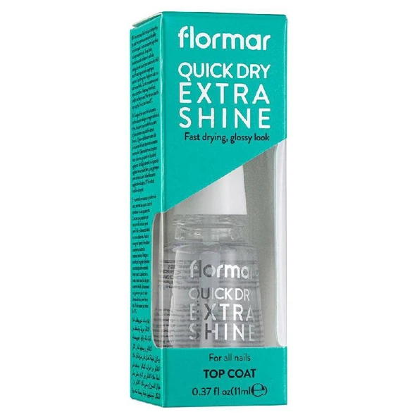 Flormar Tırnak Bakımı - Quick Dry Extra Shine Redesign 000 8690604560547 35000026 ürün görseli 1