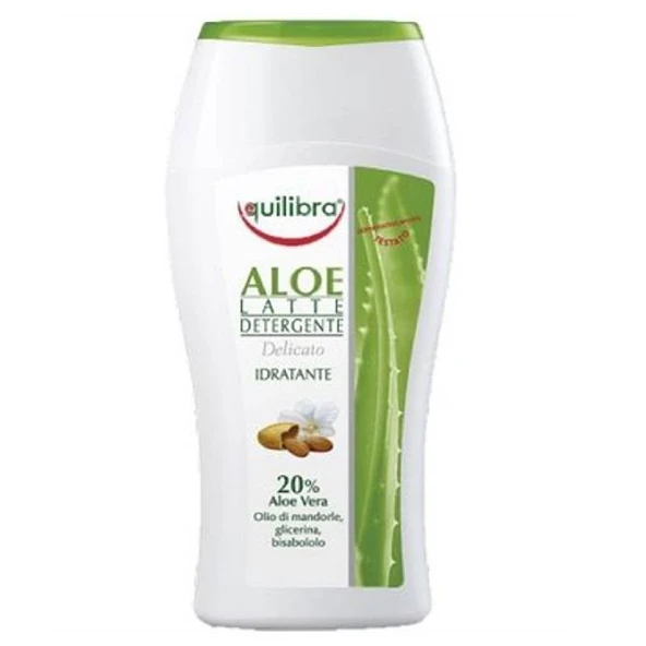 Equilibra Aloe Nemlendirici Makyaj Temizleme Sütü 200 ml ürün görseli 1