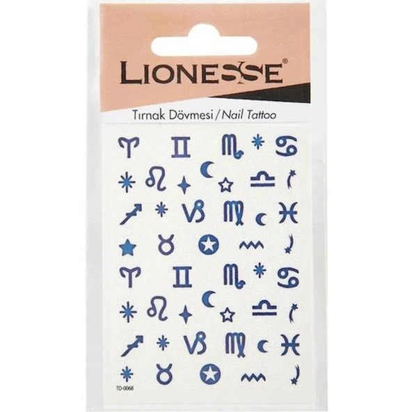 Lionesse Tarko Tırnak Dövmesi Td-0068 ürün görseli 1