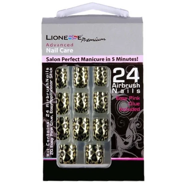 Lionesse Takma Tırnak M-68 Leopar ürün görseli 1