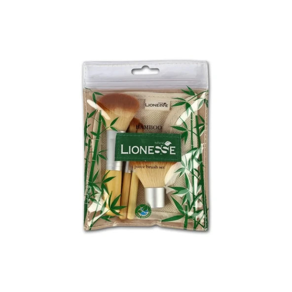 Lionesse Makyaj Fırça Seti Bamboo 329 ürün görseli 1