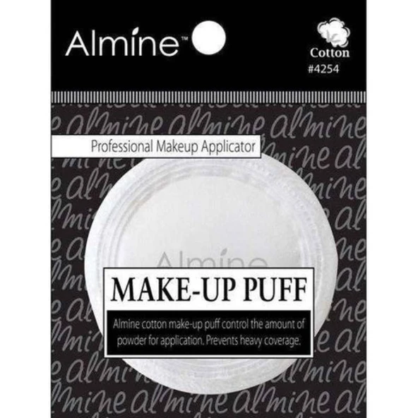 Almine Make Up Puff Cotton 4254 ürün görseli 1
