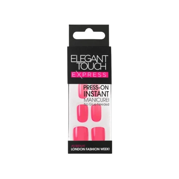 Elegant Touch Express Polished Bright Coral Takma Tırnak 5011522093758 ürün görseli 1