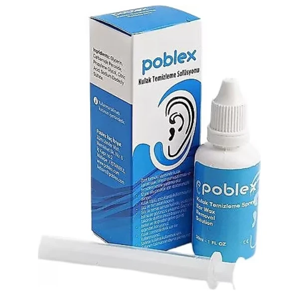 Poblex Kulak Temizleme Solisyon Seti ürün görseli 1