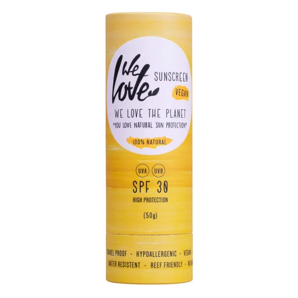 We Love The Planet Organik Vegan Spf 30 Stick Güneş Kremi 50 gr ürün görseli 1