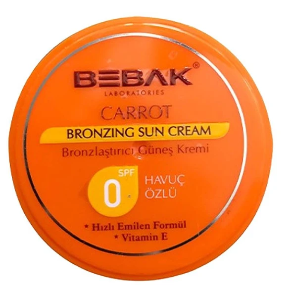 Bebak Havuç Özlü Güneş Kremi 100 ml ürün görseli 1