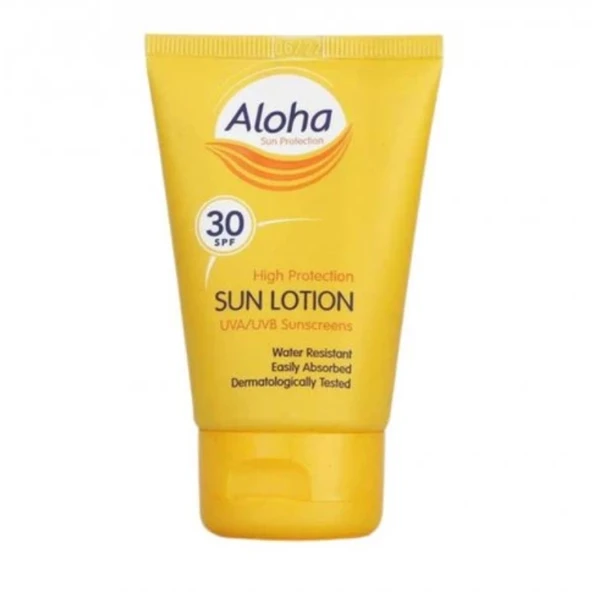 ALOHA Spf30 Sun Cream 50 ml - Çanta Boyu Güneş Kremi ürün görseli 1