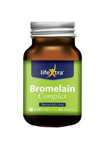 Lifextra Bromelain Complex 30 Kapsül ürün görseli 1