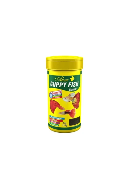 Ahm Marin Guppy Granul Food Lepistes Yemi 250 ml ürün görseli 1