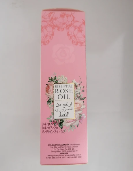 Rosella Essentıal Gül Yağı 30ml - Resim 3
