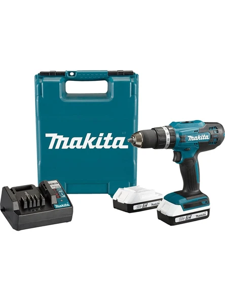 Makita HP488D002 Darbeli Matkap Vidalama 18V 1,5AH Çift Akü ürün görseli 1
