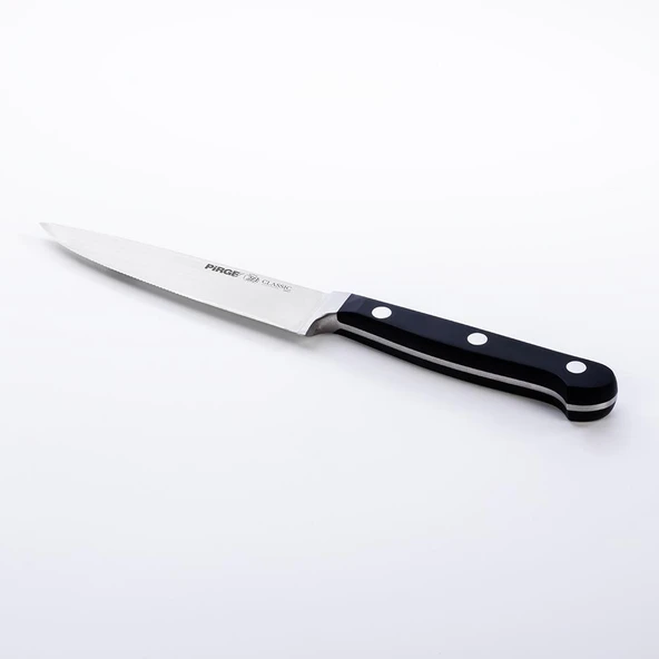 PİRGE 49017 CLASSİC GENİŞ STEAK BIÇAĞI 13 CM SİYAH ürün görseli 1