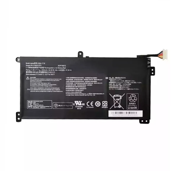 Casper Nirvana S500.1051-8550P-G-F Notebook Bataryası, Pili Ver.2 / 11.55V ürün görseli 1