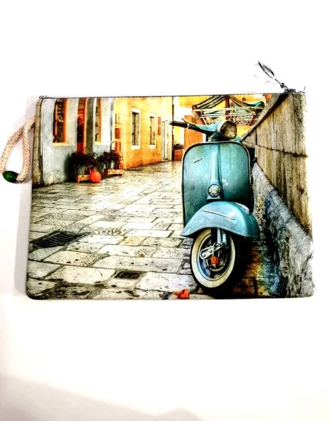 Monalisa Home Renkli EL Portföy Çanta ürün görseli 1
