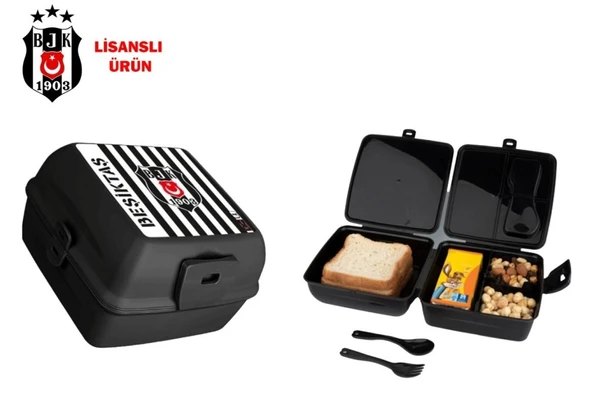 Beşiktaş Lisanslı Saklama Kabı ürün görseli 1