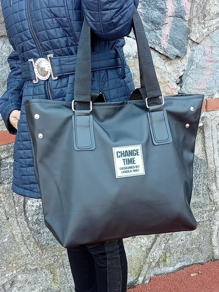 Monalisa Home Patlı Kadın Shopper Omuz Çantası ürün görseli 1