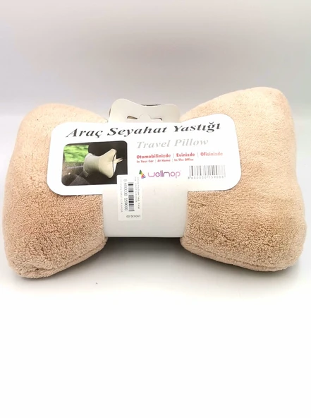 Monalisa Home Lüks Yünlü Araç Seyahat Yastığı ürün görseli 1