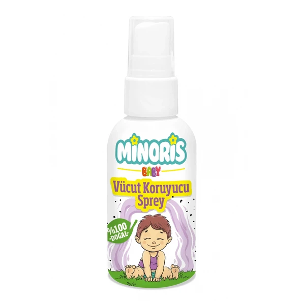Minoris Baby Vücut Koruyucu Sprey 100 Ml ürün görseli 1