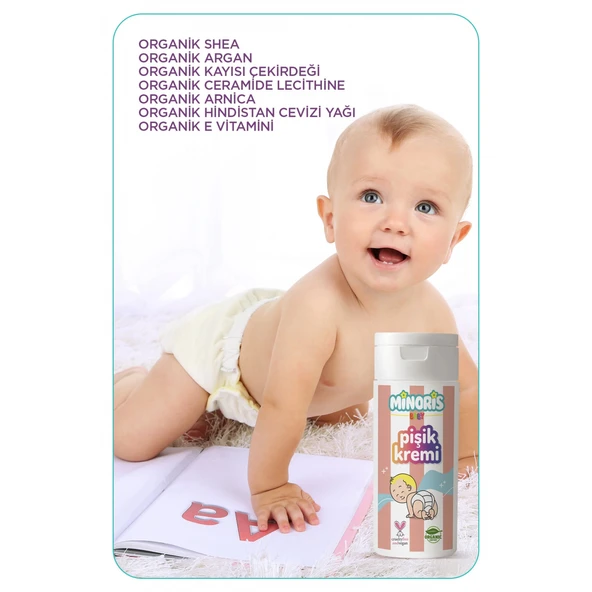 Minoris Baby Pişik Kremi 55 Gr - Resim 3