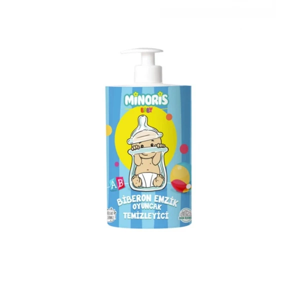 Minoris Baby Organik Antialerjik Biberon Emzik Temizleyici 500 Ml ürün görseli 1