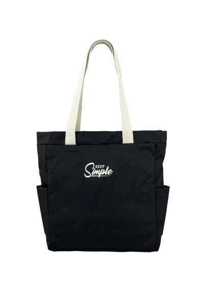 Keep Simple Kadın Çanta Kumaş Siyah 7008 ürün görseli 1