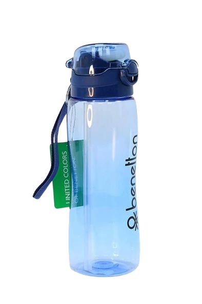 Benetton Matara Suluk Kilitli Kapak Tritan 700 ml Mavi ürün görseli 1