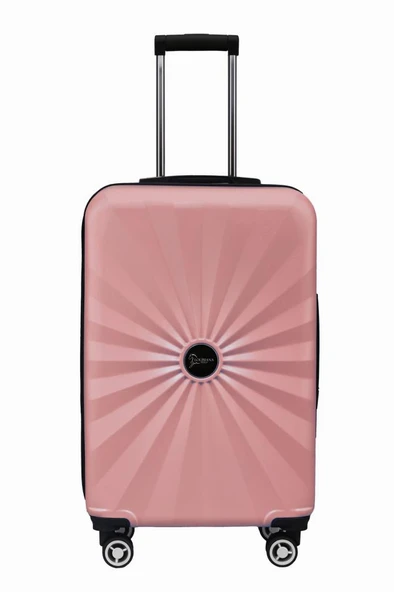 Kabin Boy %100 Polikarbon Valiz 4x2 Teker Rose 1809 ürün görseli 1