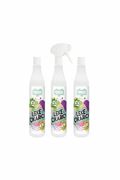 Baby Organik Leke Çıkarıcı Sprey 500ml X 3 Adet ürün görseli 1