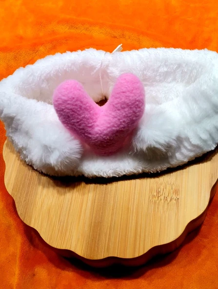 Monalisa Home Lüks Peluşlu Figürlü Saç Bandana ürün görseli 1