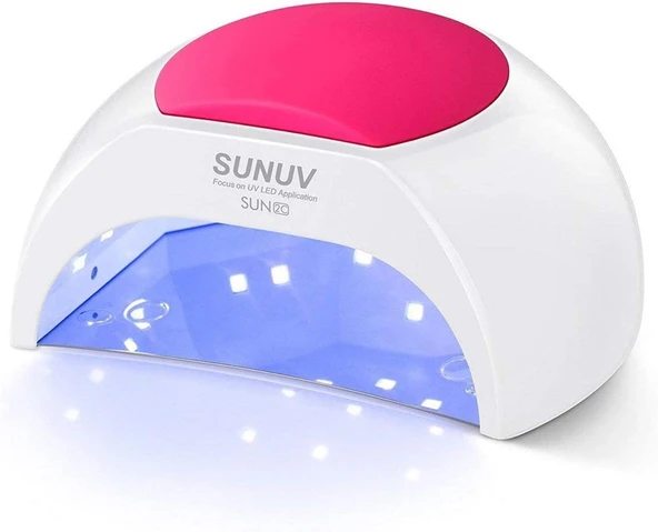SUNUV Sun2C Manikür Tırnak Kurutucu UV Led Lamba Beyaz 48w ürün görseli 1