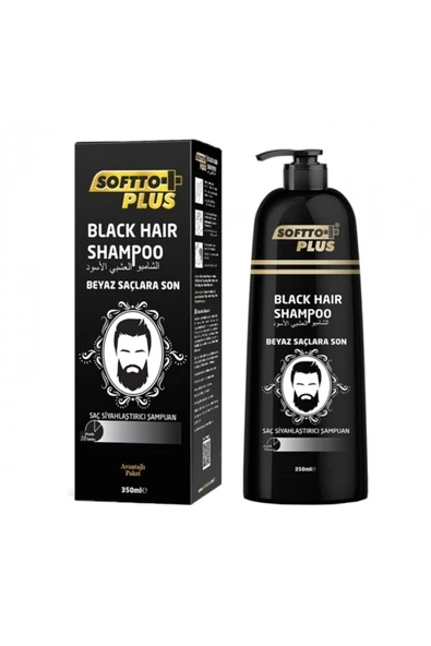 Black Haır Shampoo 350 Ml ürün görseli 1