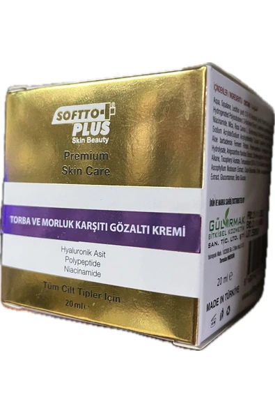 Torba ve Morluk Karşıtı Göz Altı Kremi 20 ML ürün görseli 1