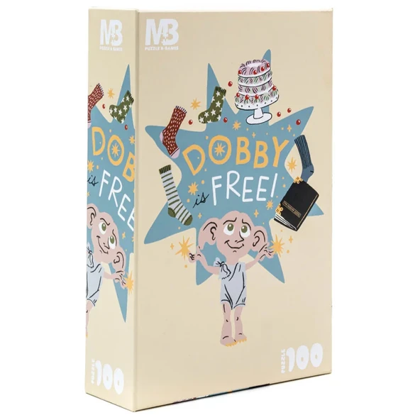 Mabbels Puzzle Harry Potter Dobby Free 100 Parça Puzzle ürün görseli 1