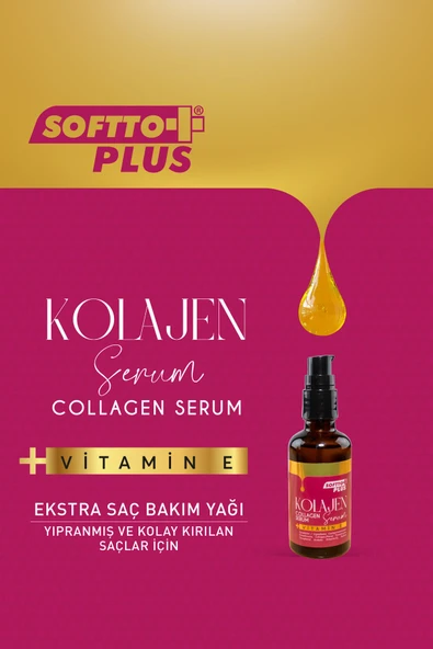 Kolajen Saç Bakım Serumu 50 ml - Resim 2