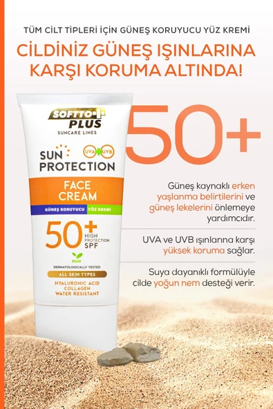 Güneş Koruyucu Yüz Kremi 75 Ml 50 Spf ürün görseli 1