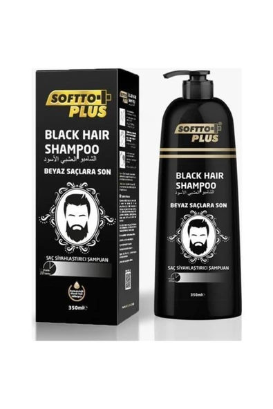 Gri Ve Beyaz Saçlar Için Black Hair Saç Siyahlaştırıcı Şampuan 350 / Ml. …şampuan-7 ürün görseli 1