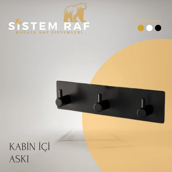 sistem raf Kabin İçi Askılık - Deneme Kabini Askılığı ürün görseli 1