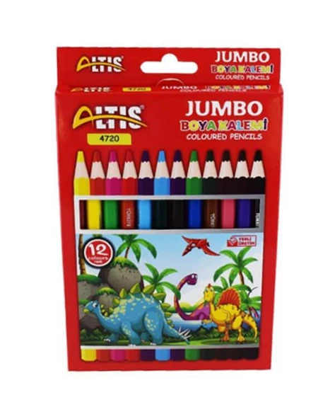 Altis Jumbo Kuru Boya Kalemi 12li ürün görseli 1