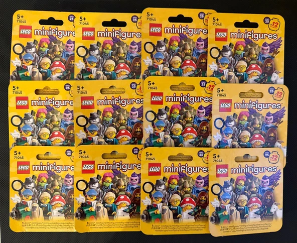 Lego Minifigür 71045 - Seri 25 - Tam Set (12 Minifigür) ürün görseli 1
